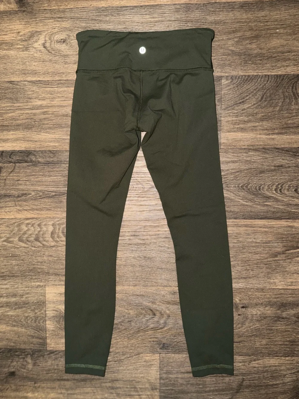 Lululemon Wunder Under Low-Rise Legging Tight Full-On Luon Size 4 Dark Olive